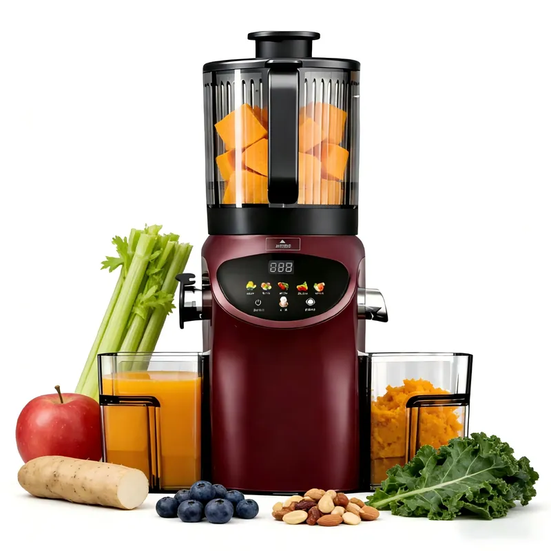 Electric Slow Juicer Cold Press - Extracteur de jus à pression à