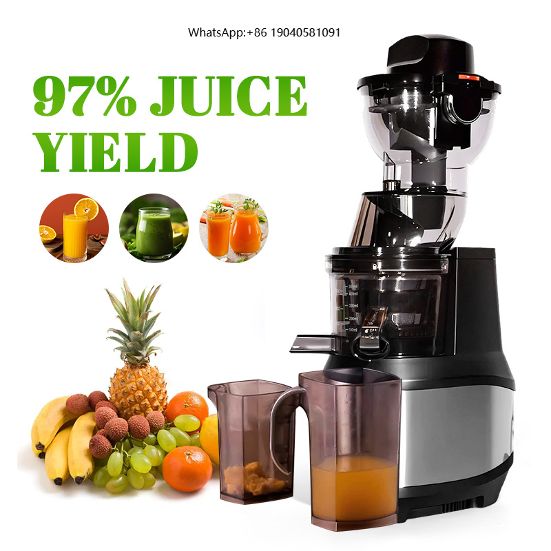 Electric Slow Juicer Cold Press - Extracteur de jus électrique sans BPA,