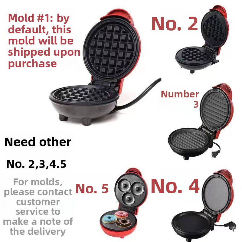 Machine à petit-déjeuner minia - Mini Waffle Maker Machine avis et prix