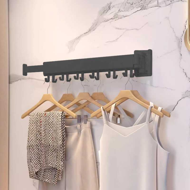 Porte-manteau mural rotatif en - Laundry avis et prix