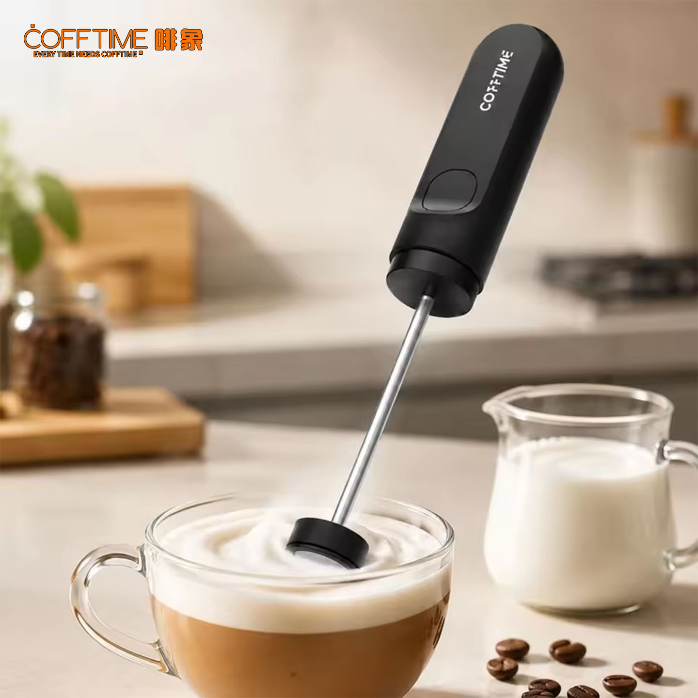 Mousseur à lait électrique pou - Electric Milk Frother Handheld avis et prix