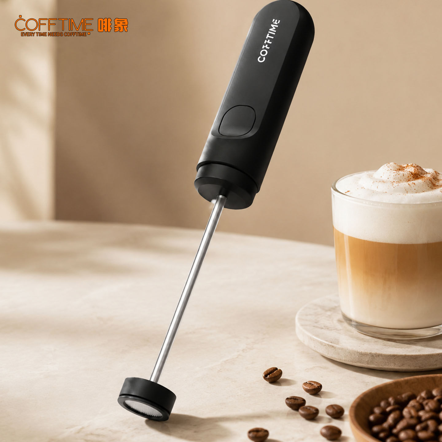Mousseur à lait électrique pou - Electric Milk Frother Handheld avis et prix