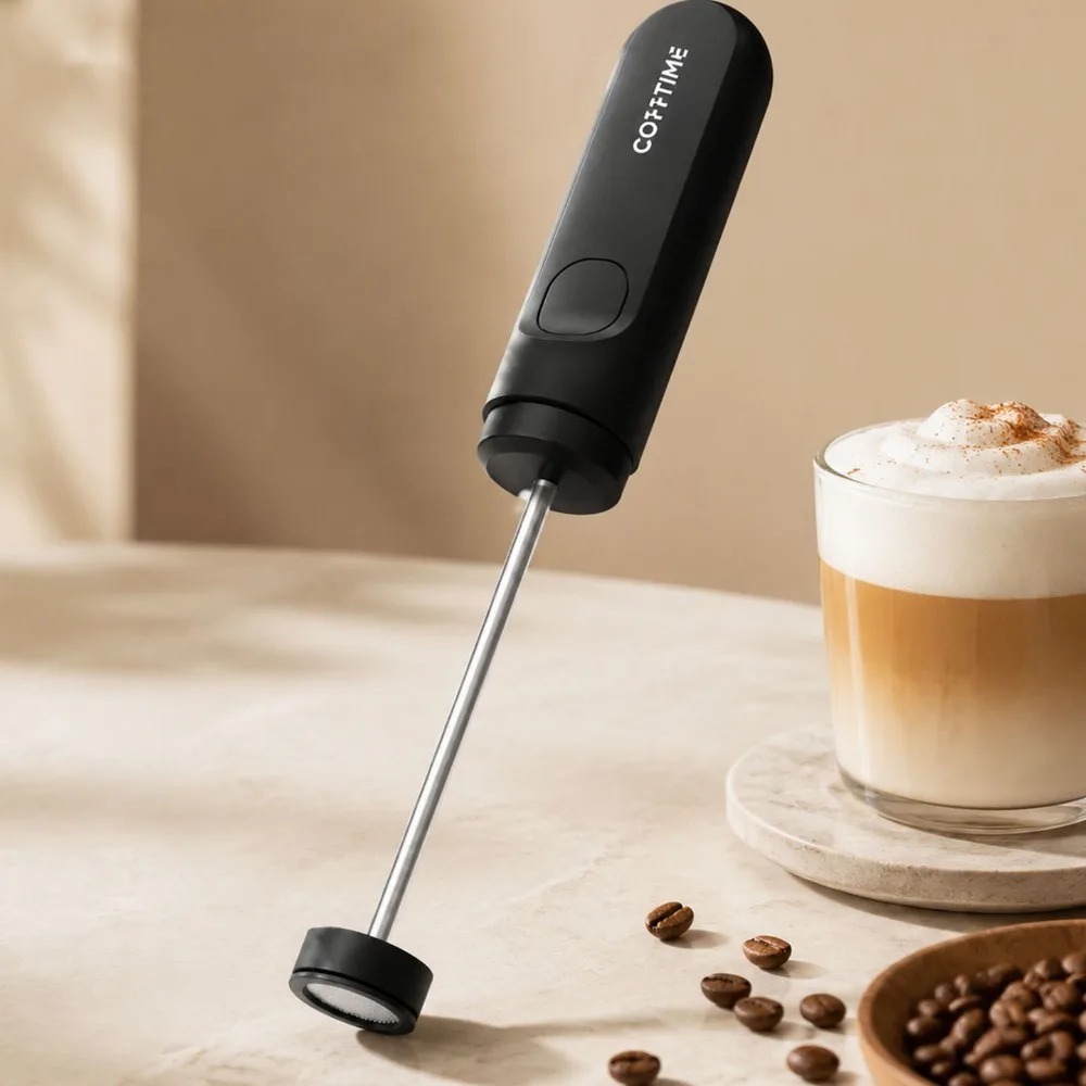 Mousseur à lait électrique pou - Electric Milk Frother Handheld avis et prix