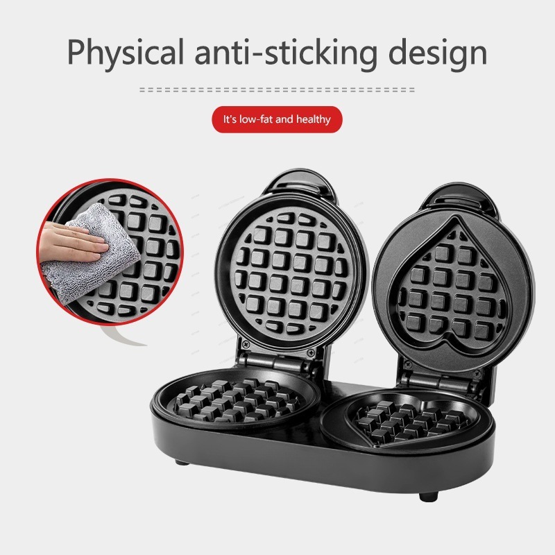 Machine à gaufres double plaqu - Mini Waffle Maker Machine avis et prix