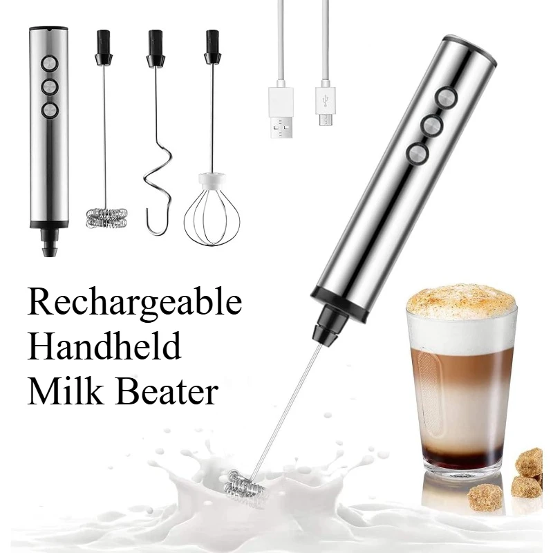Mousseur à lait électrique por - Electric Milk Frother Handheld avis et prix