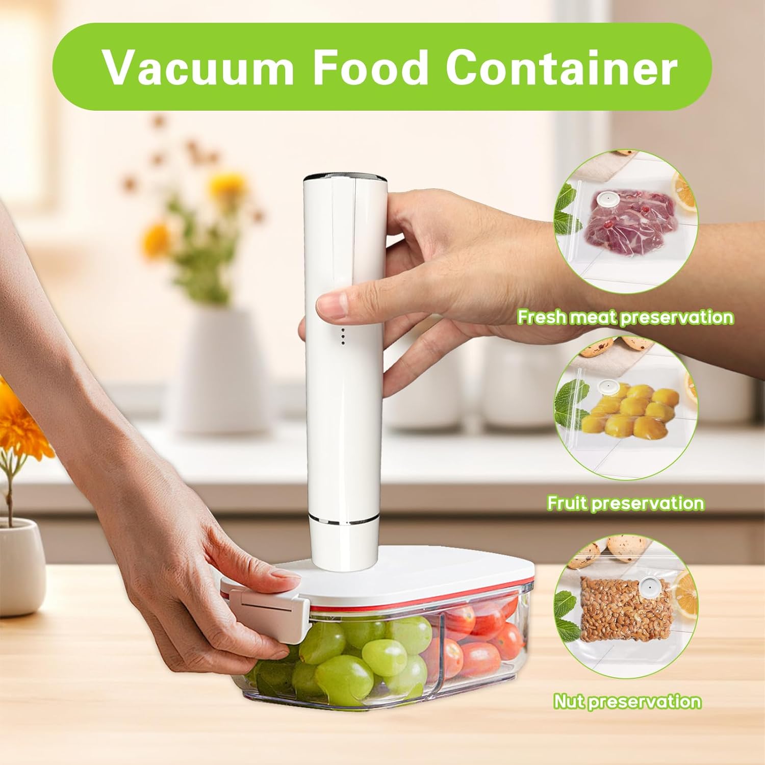 Scelleuse sous vide portative  - Food Vacuum Sealer Machine avis et prix